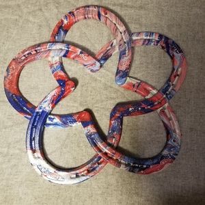 Horseshoe star. Welding art